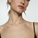 Mango dress nata in black