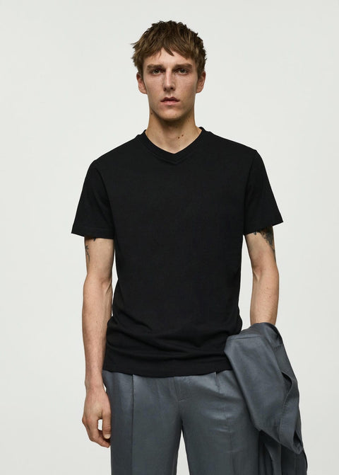 Mango t-shirt chelsea in black