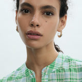 Mango dress ane in green