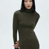 Mango dress rio in green