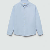 Mango shirt oxford in celestial