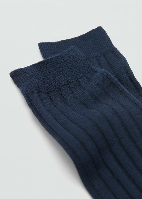 Mango socks cas in navy