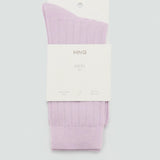 Mango socks cas in lilac