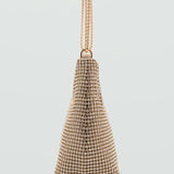 Mango handbag sasha in gold