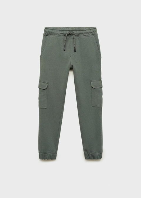 Mango joggers cargo8 in green