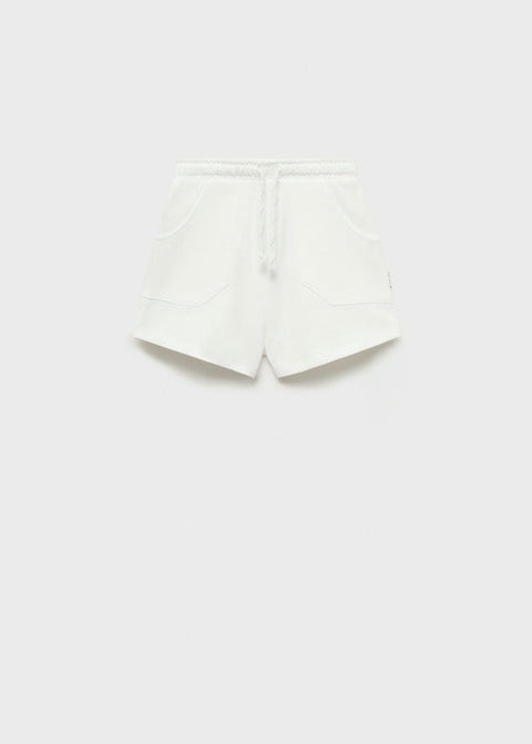 Mango shorts lea in off white