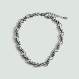 Mango necklace dallas in silver