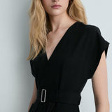 Mango dress bassett in black