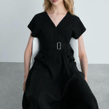 Mango dress bassett in black
