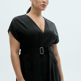 Mango dress bassett in black
