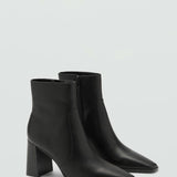 Mango ankle boots pala in black