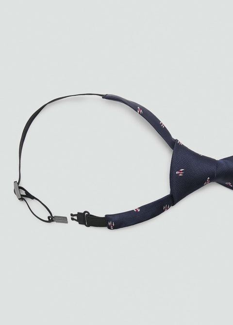 Mango tie rocket in navy