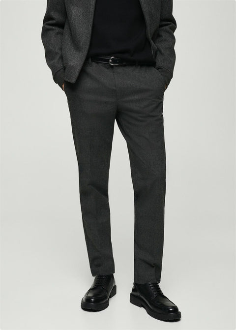 Mango trousers brest in grey