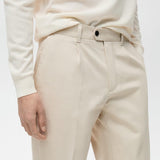 Mango trousers jean in beige