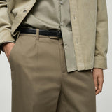 Mango trousers jean in khaki