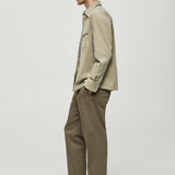 Mango trousers jean in khaki