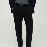 Mango trousers pierre in navy