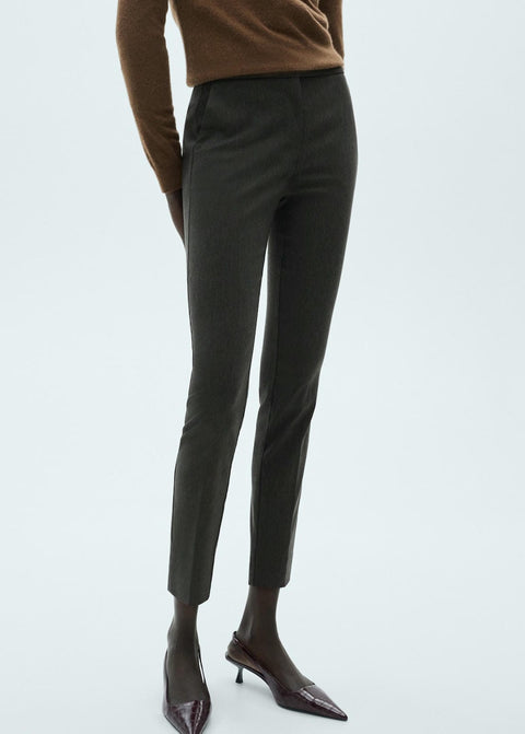 Mango trousers cola in grey