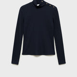 Mango t-shirt betty in navy
