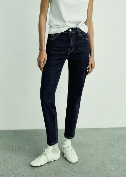Mango jeans newmom in soft denim