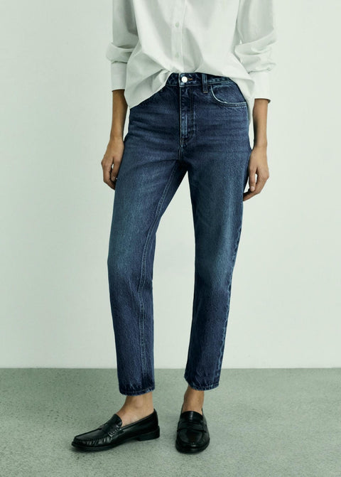Mango jeans mom2000 in dark denim (before 96)