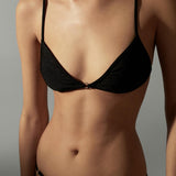 Mango bikini top mel in black