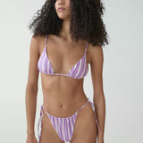 Mango bikini pantie carlota in lilac