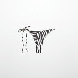 Mango bikini pantie mar in black