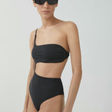 Mango swimsuit ceres in black