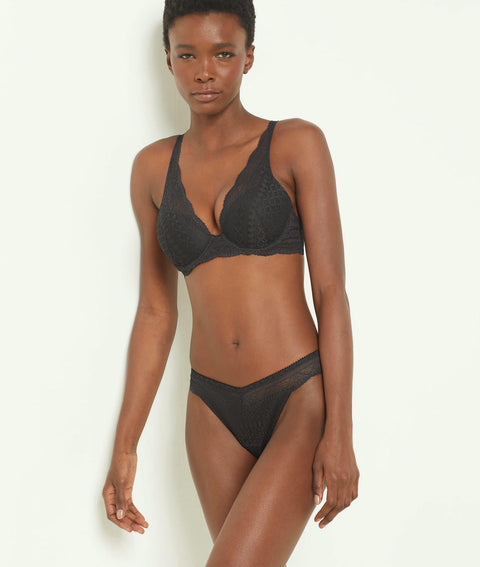 Etam idole - string in black