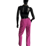 Primark baggy corduroy trouser pants in pink