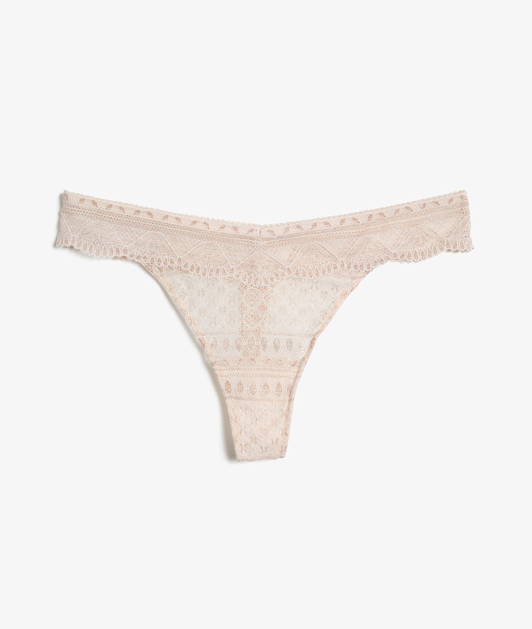 Etam idole string in powder pink