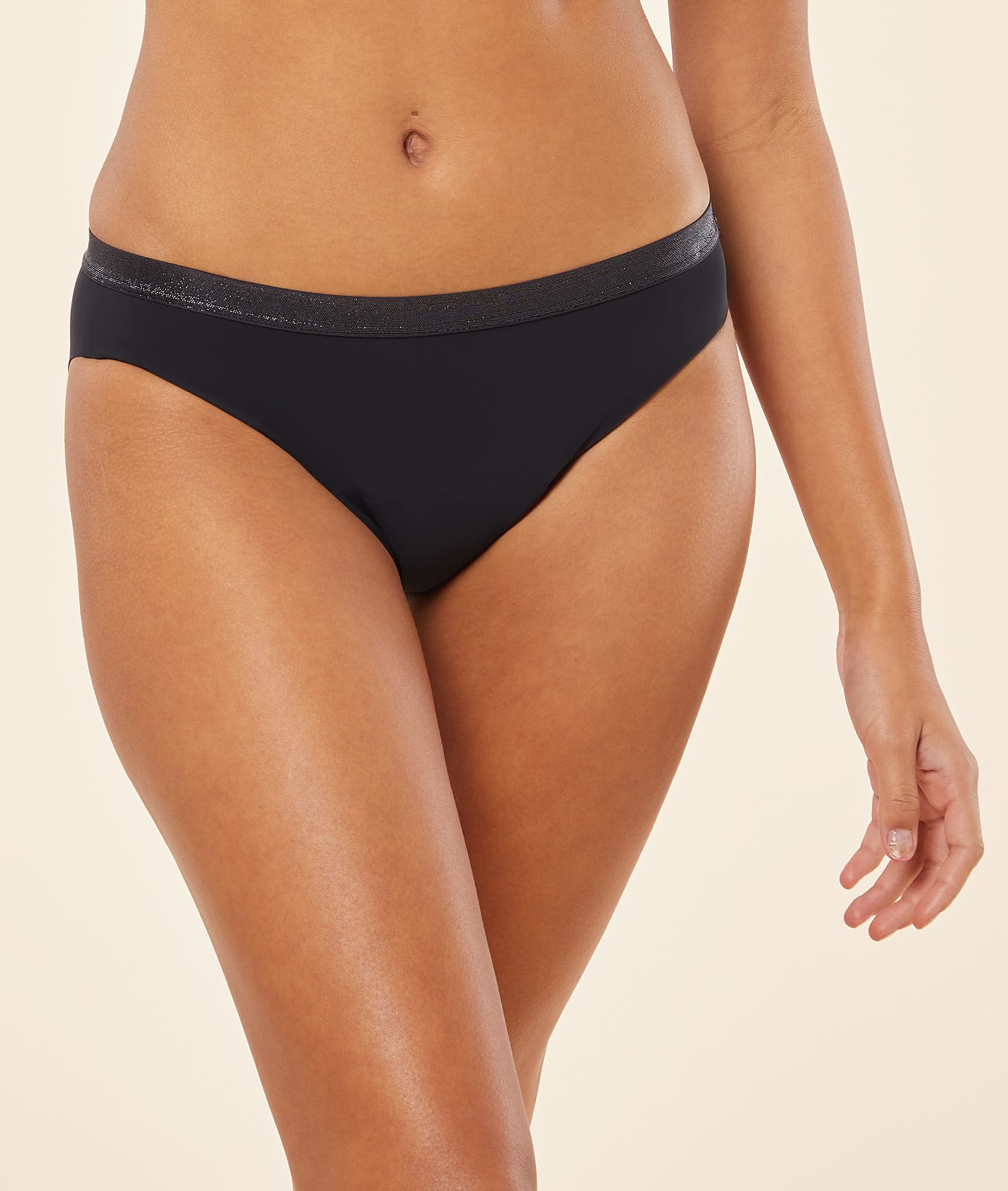 Etam aya slip fm in black