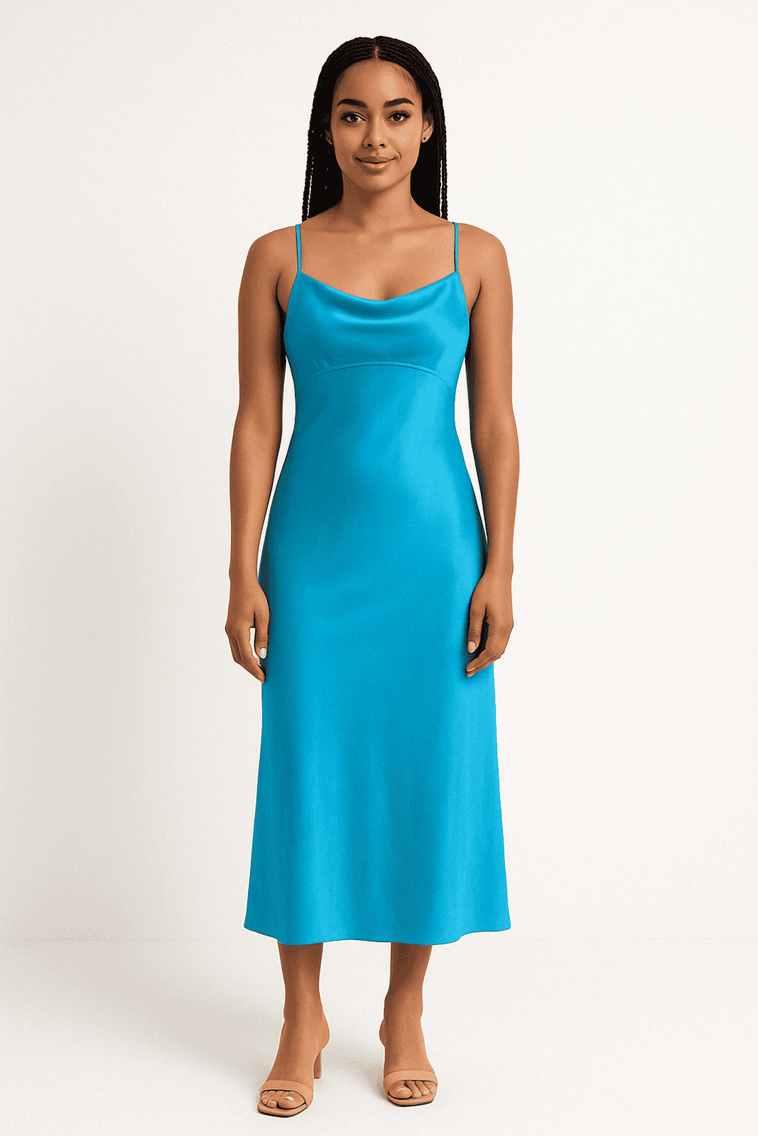 Primark Silk Dress Primark silk dress in blue Primark Silk Dress Primark silk dress in blue
