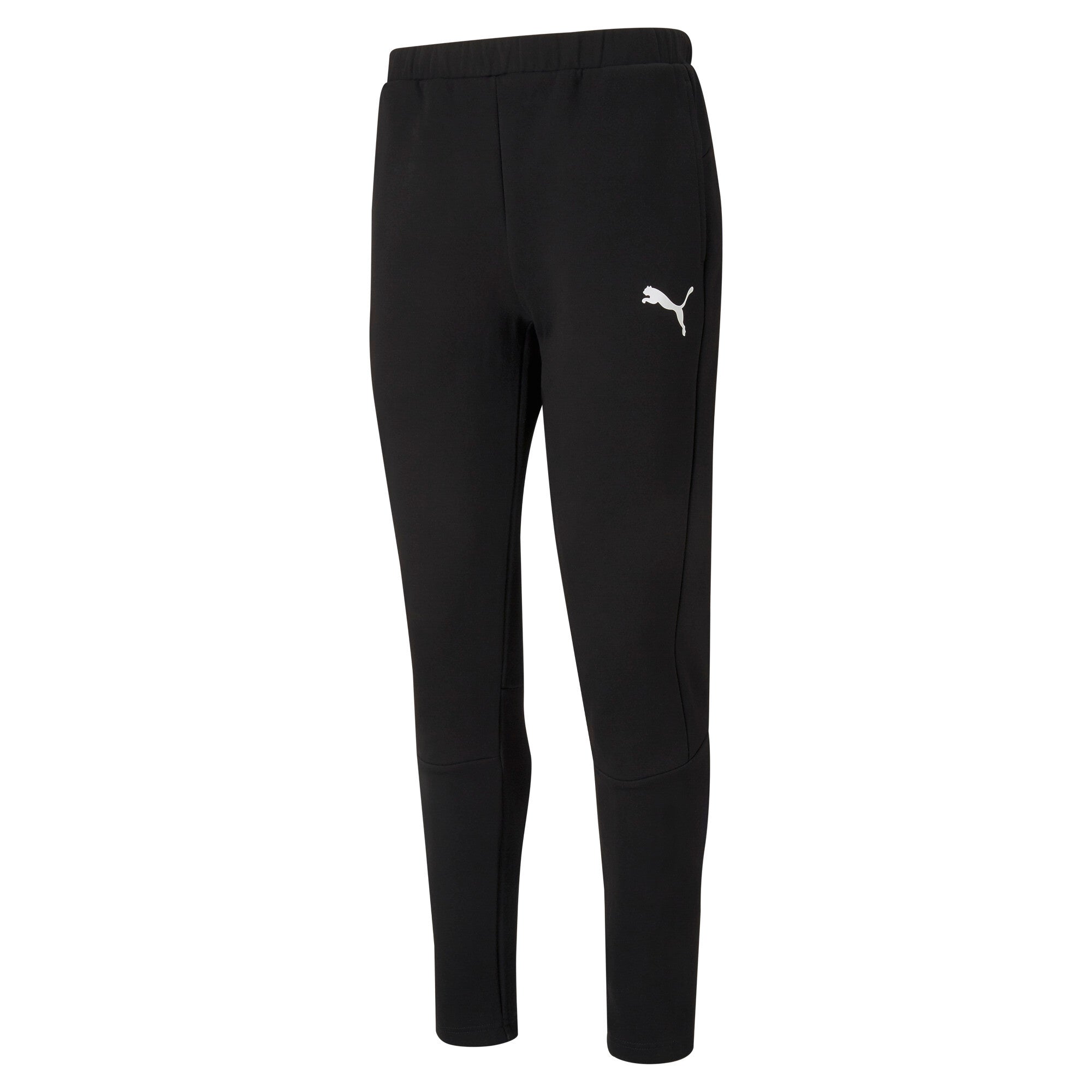 Puma evostripe men's sweatpants in black - Front View