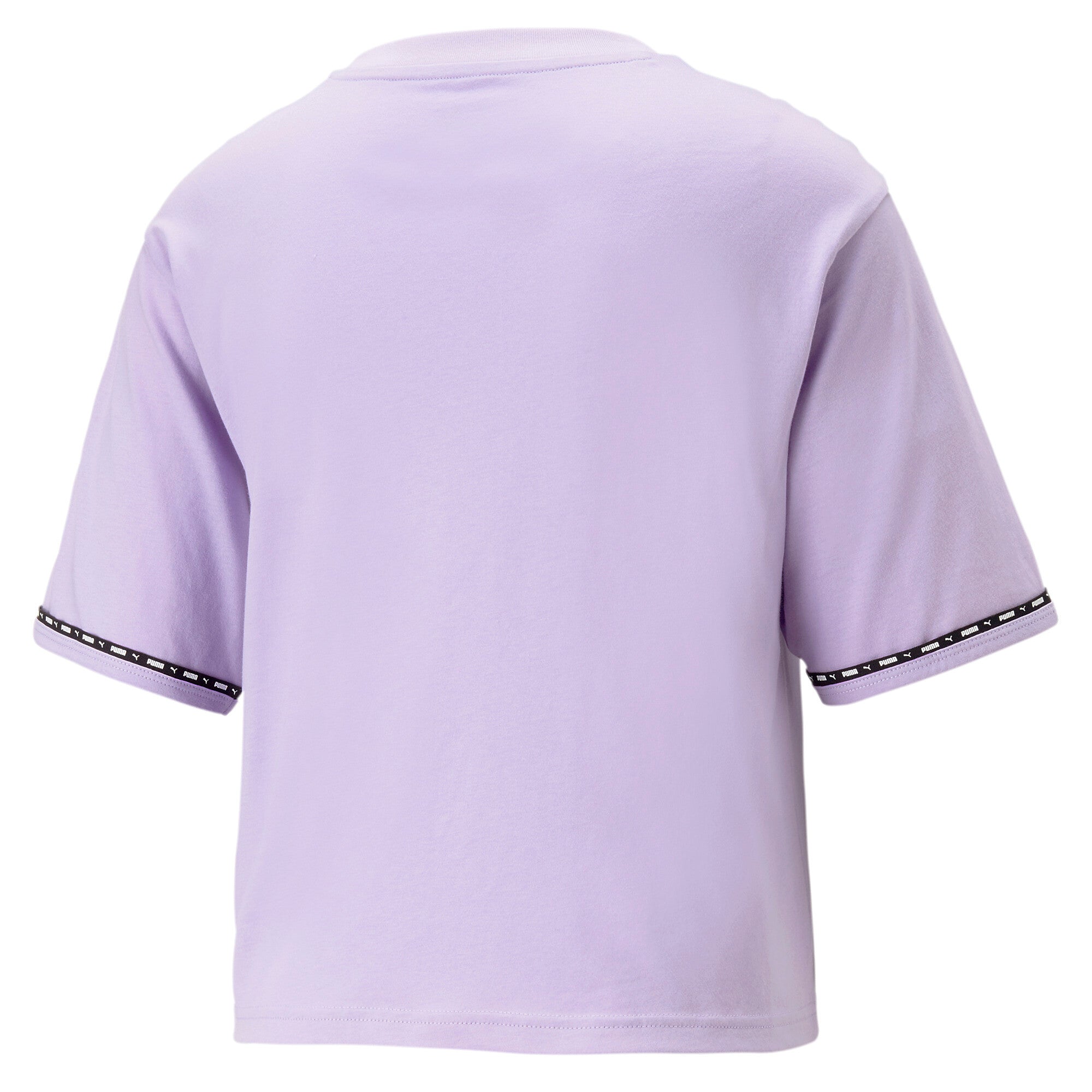 Puma power tape tee women in purple - Back View