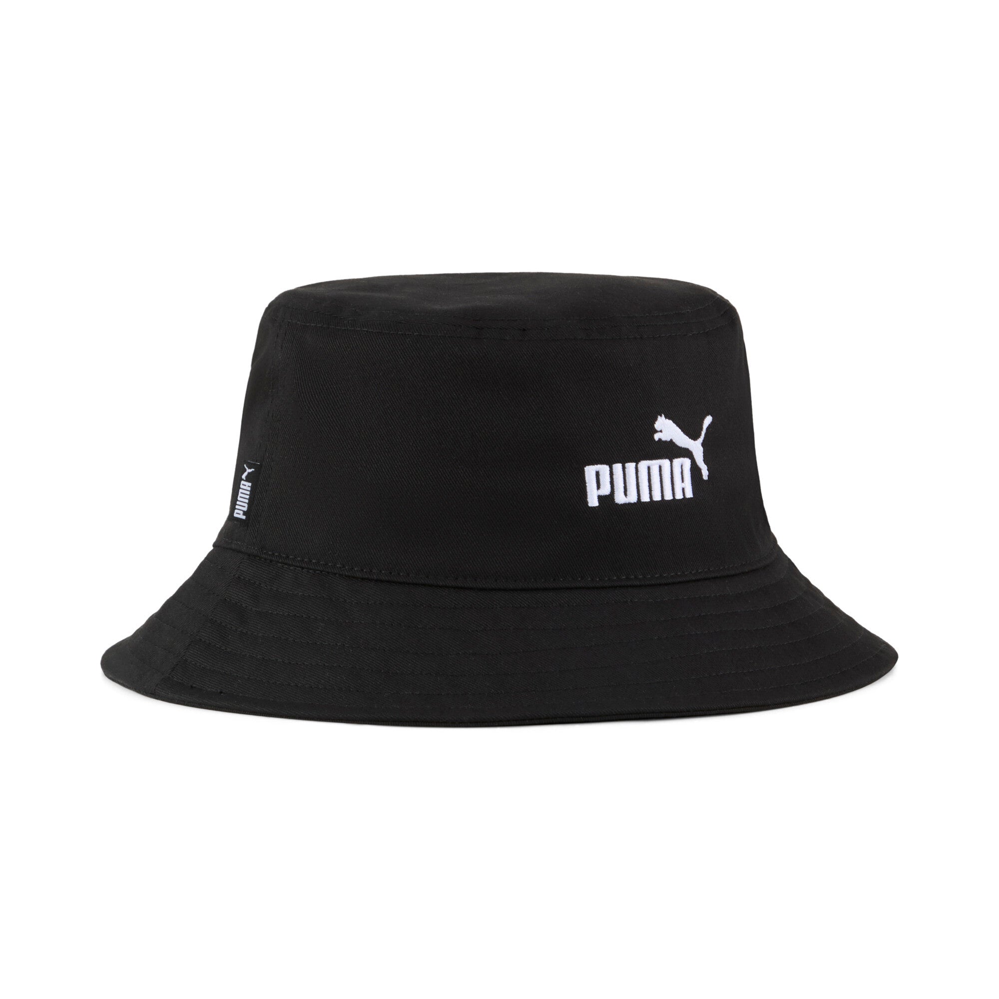 Puma ESS no.1 logo bucket in black - Front View