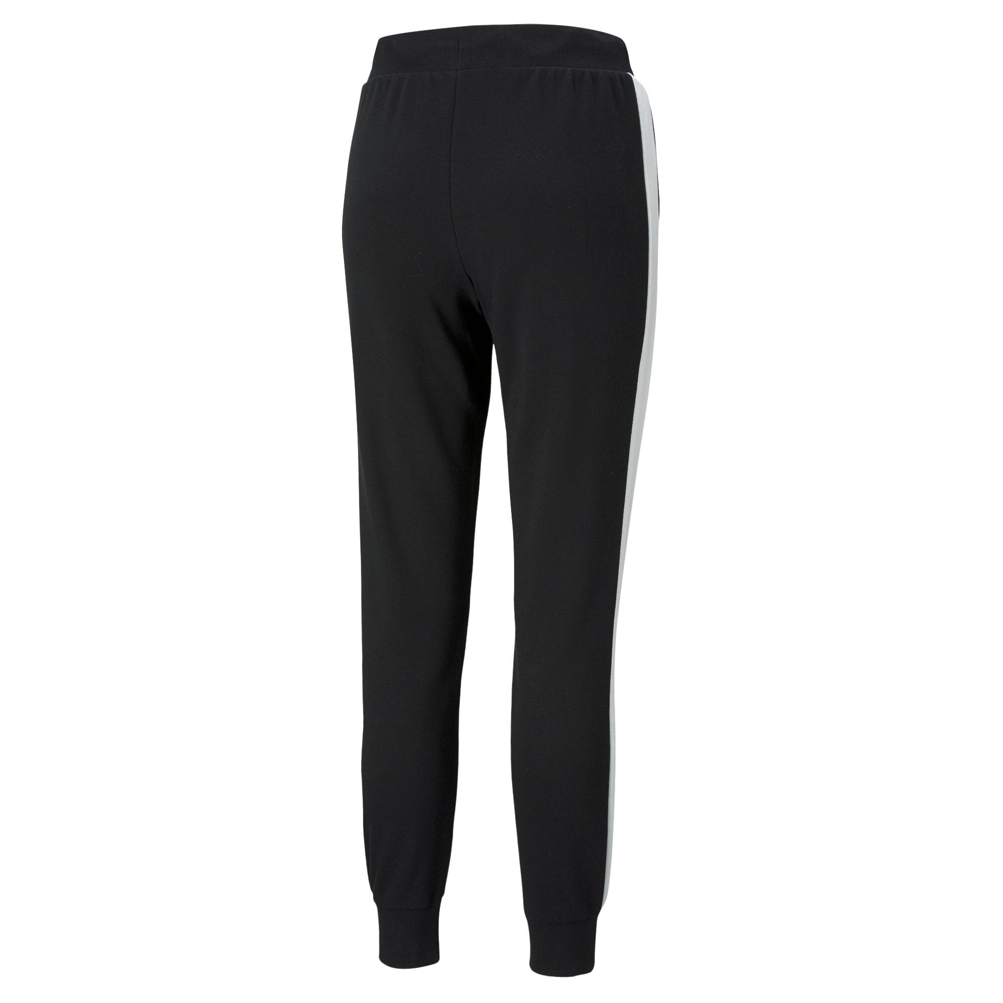 Puma iconic t7 women's track pants in black - Back View