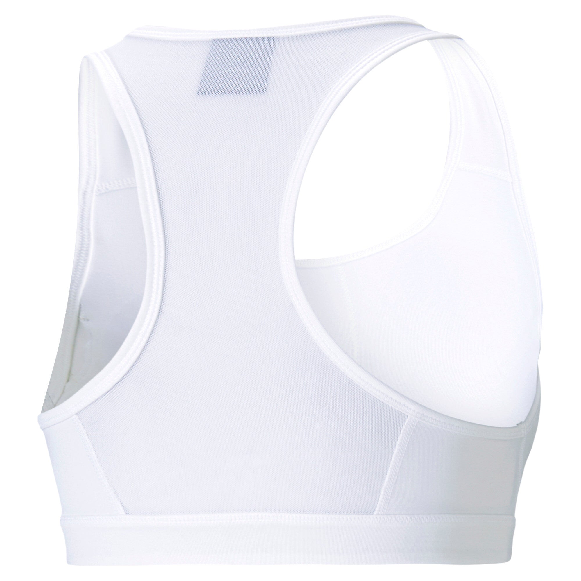 Puma mid impact 4keeps training bra in black - Back View
