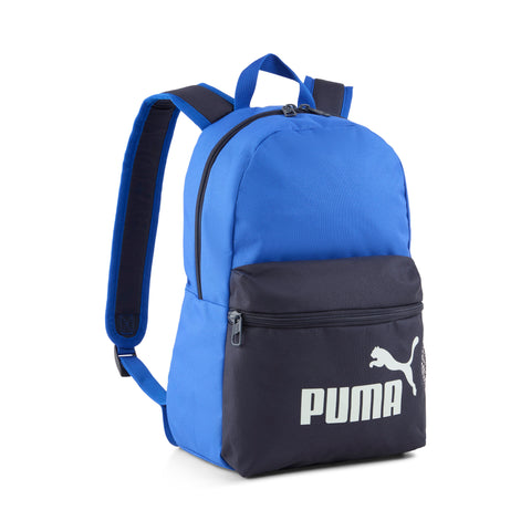 PUMA phase cb small backpack in vivid blue and new navy