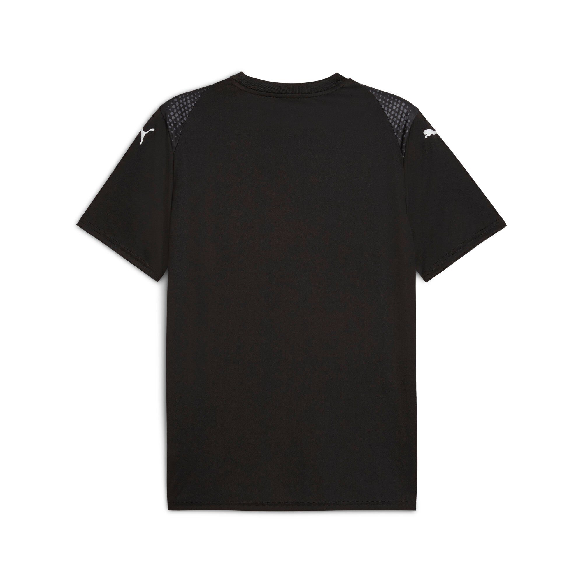 Puma teamULTIMATE football jersey in black and white - Back View