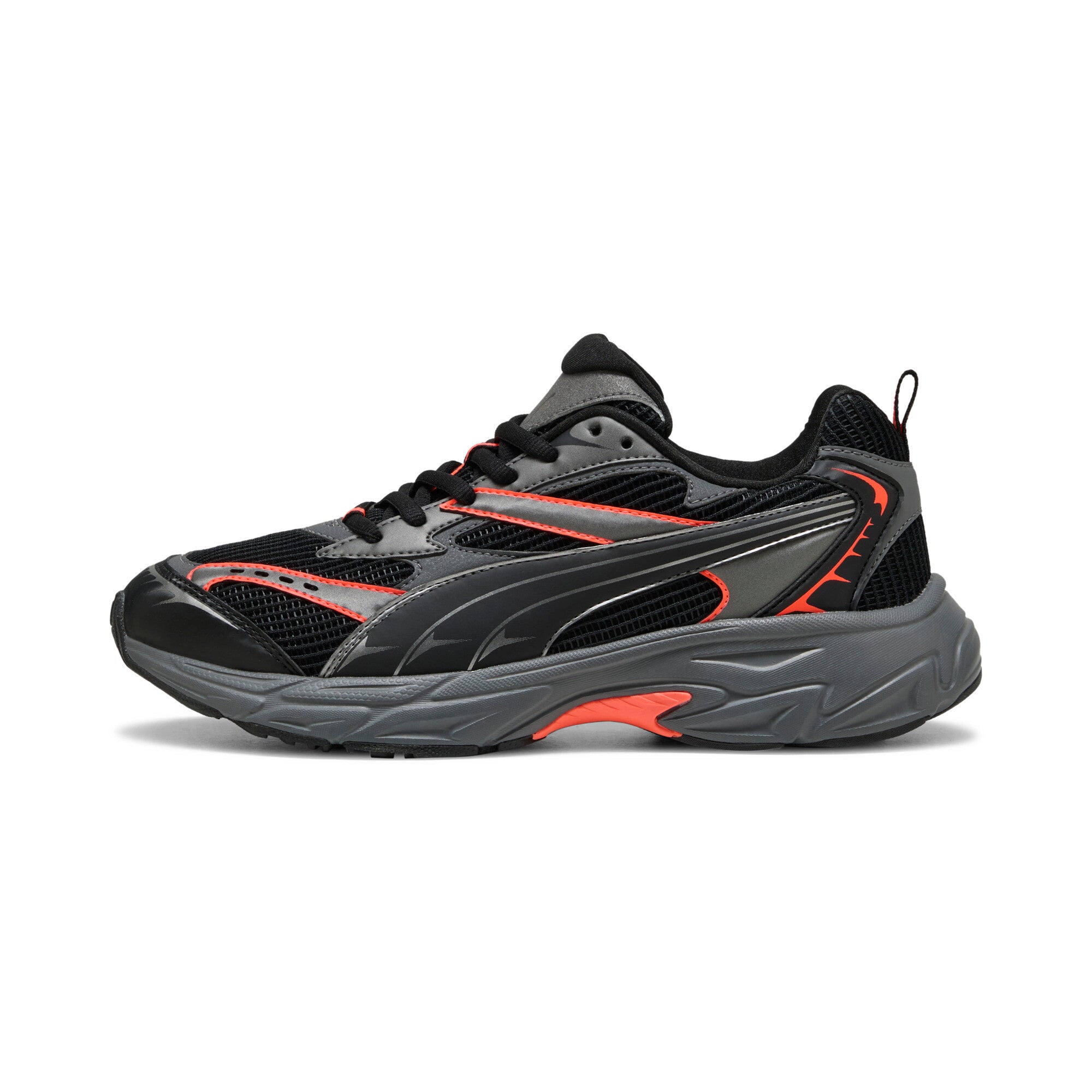 Puma morphic athletic sneakers in morphic athleti puma black and age - Side View 01