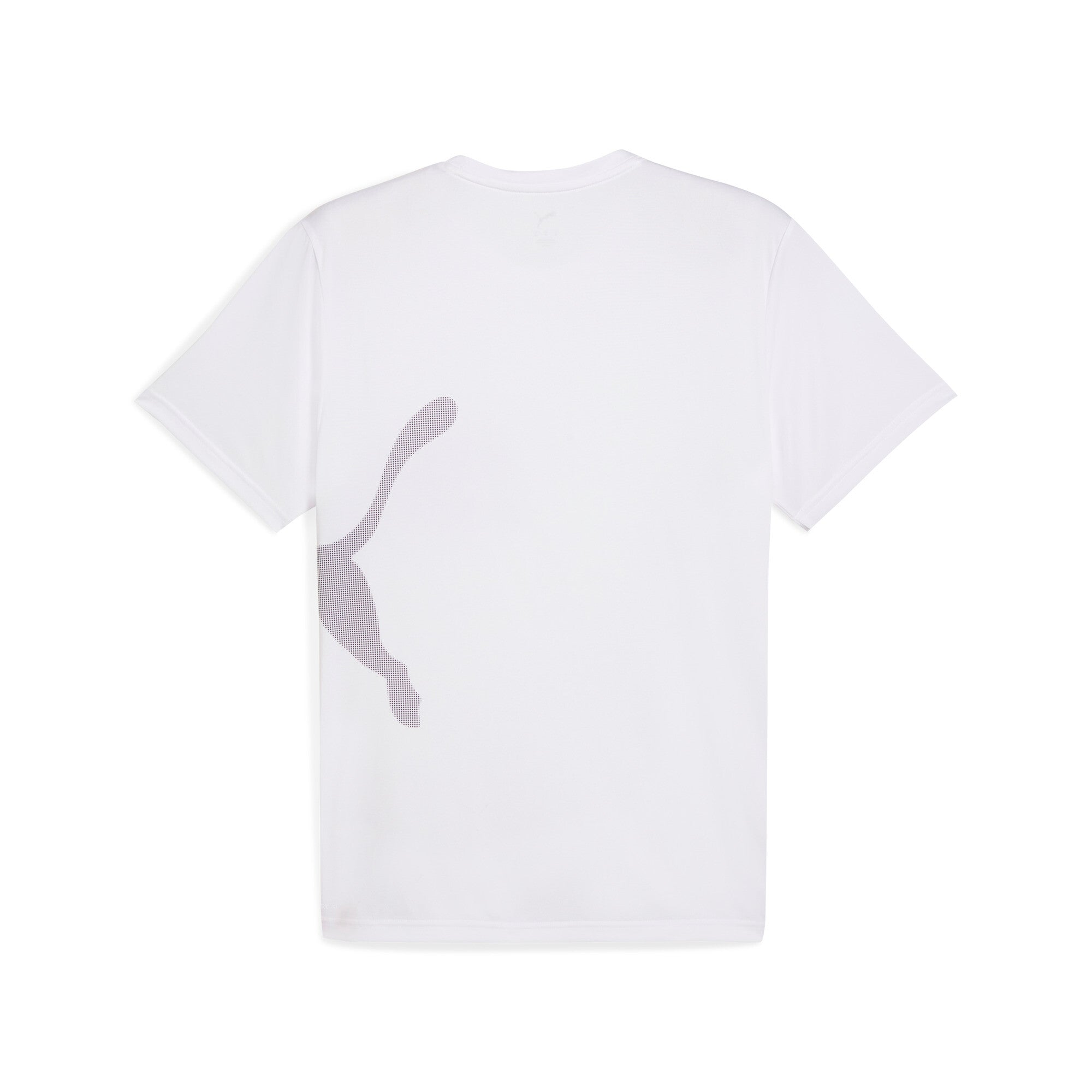 Puma train all day big logo tee in white - Back View