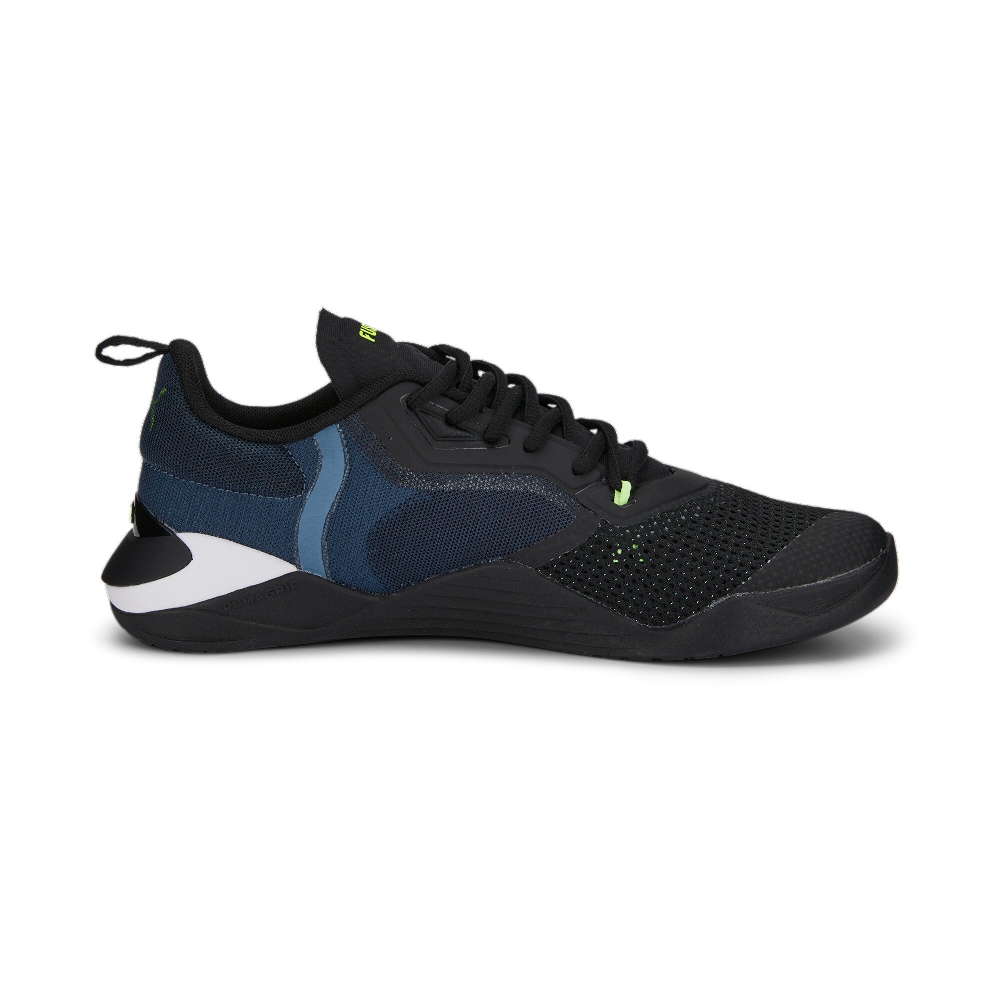 Puma fuse 2.0 men's training shoes in black - Side View 03
