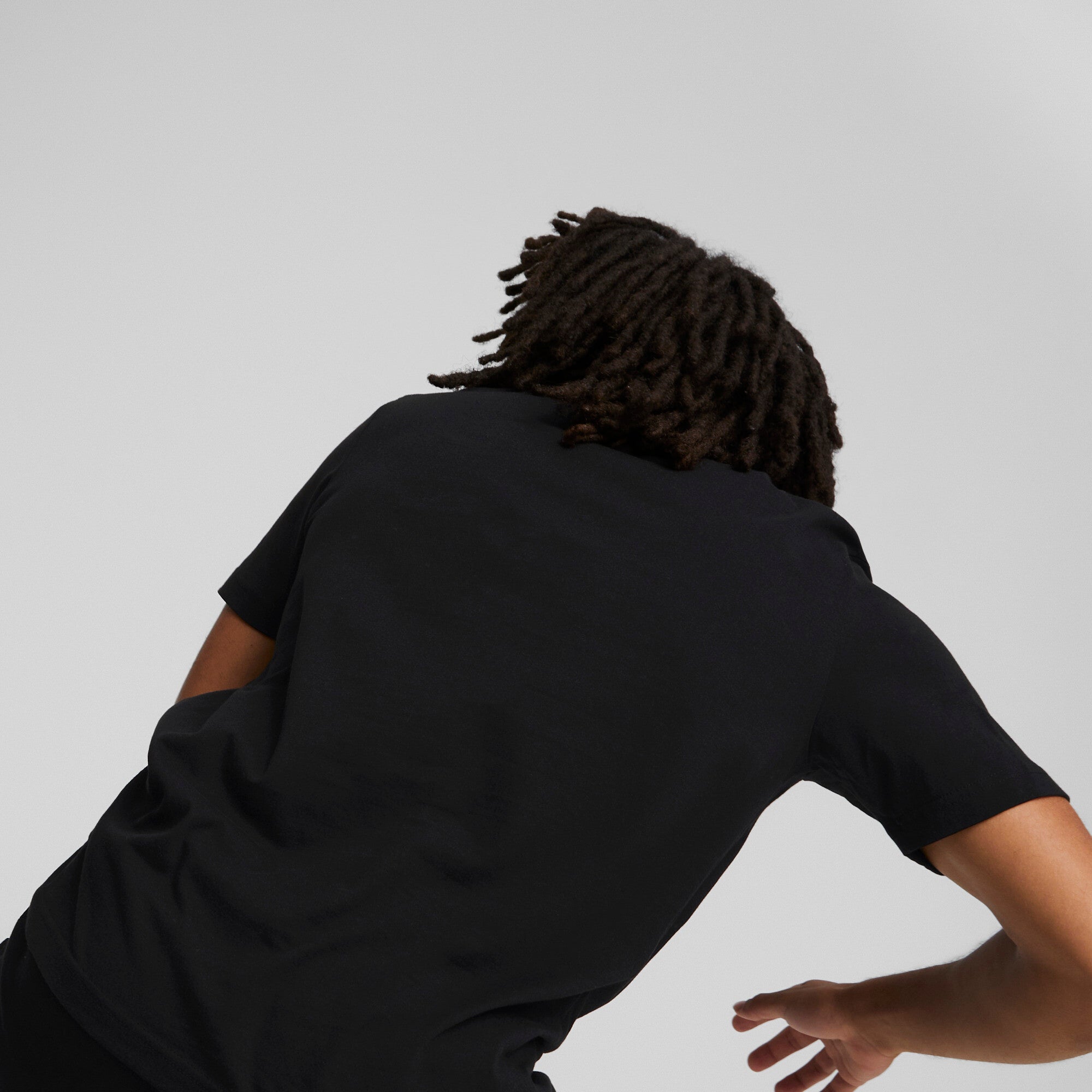 Puma bmw m motorsport essentials logo tee men in black - Model Shot 03