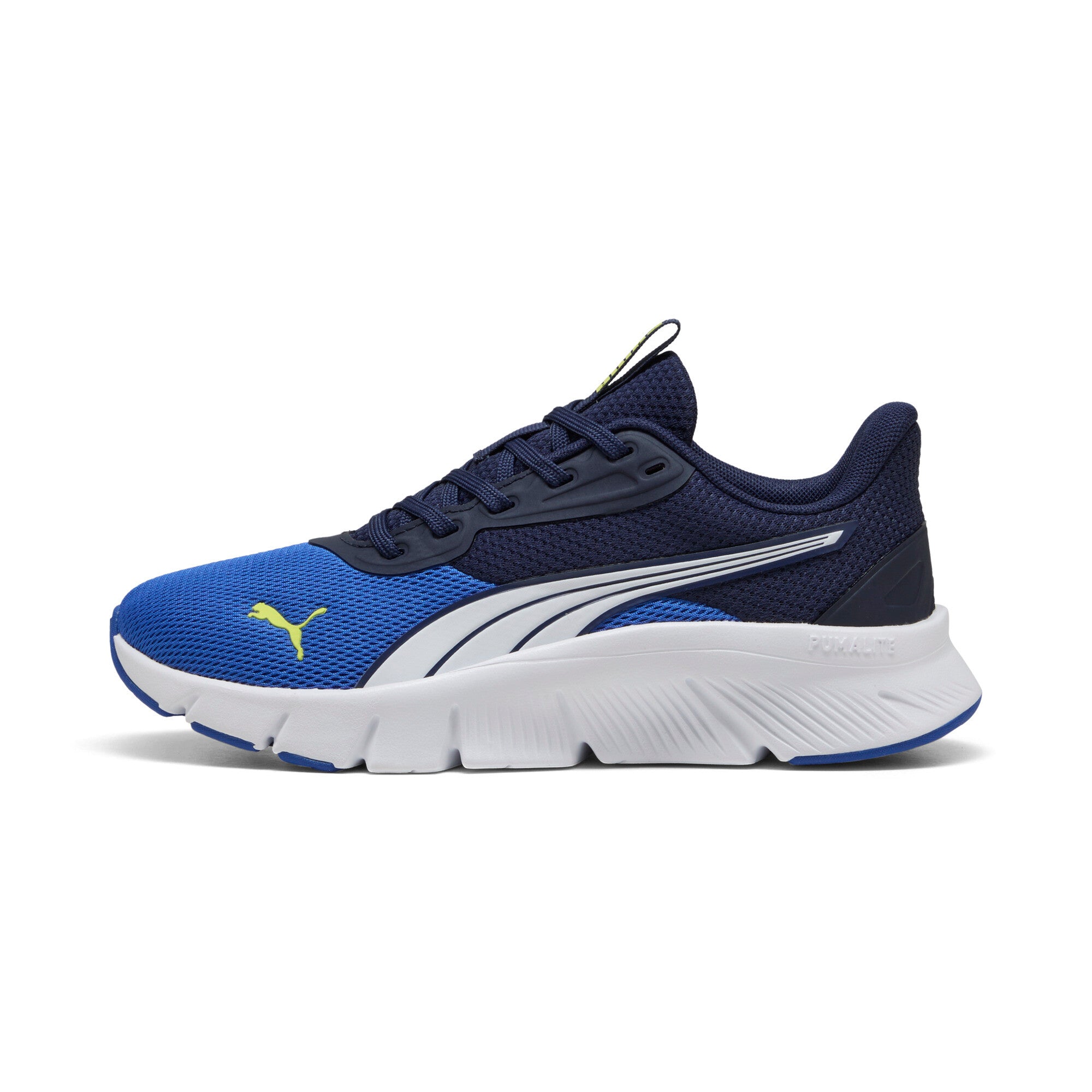 Puma flexfocus lite modern shoes in blue - Side View 01