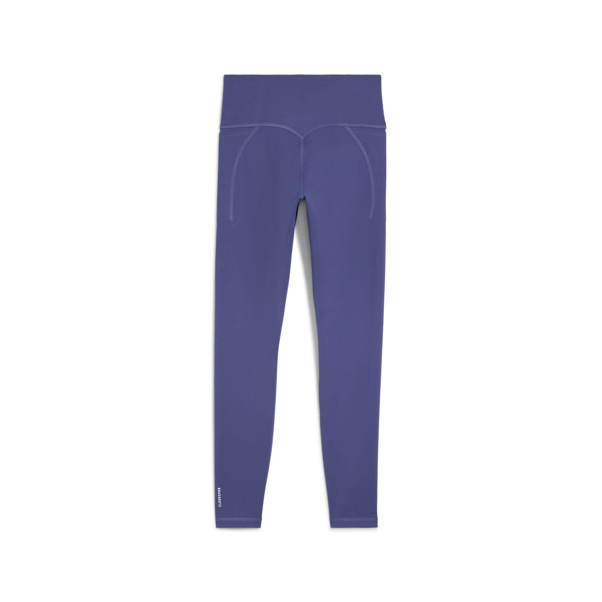 Puma CLOUDSPUN soft high-waist tights in blue crystal - Back View
