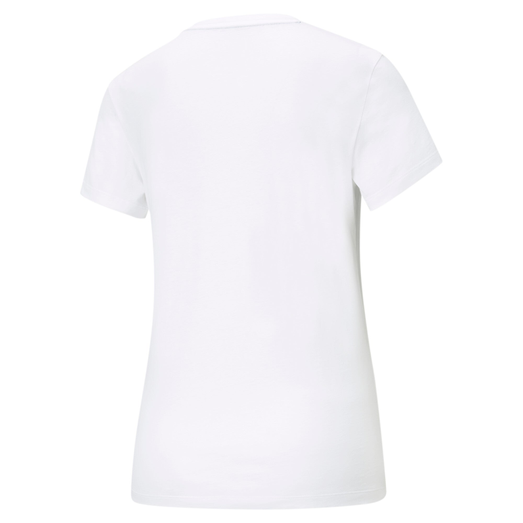 Puma essentials logo tee women in white - Back View