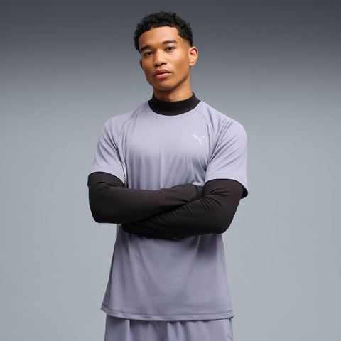 PUMA VELOCITY running tee men in gray sky