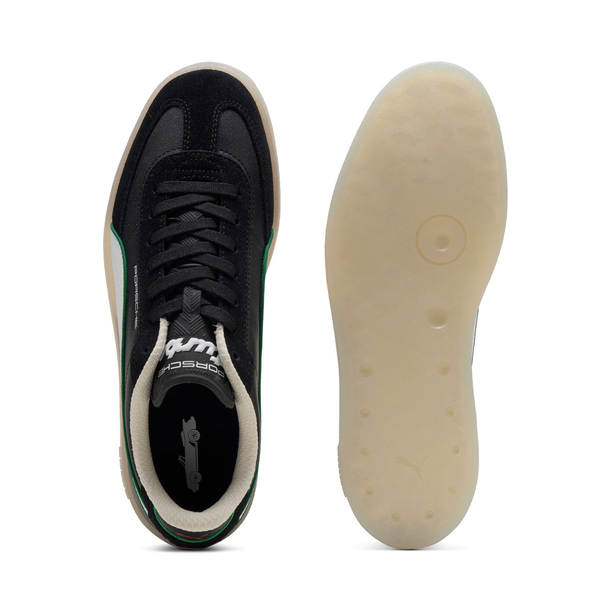 Puma porsche legacy puma club II era sneakers in black - Side View 02